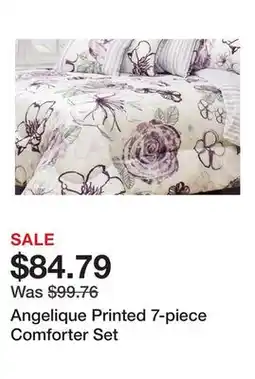 Bed Bath & Beyond Angelique Printed 7-piece Comforter Set offer