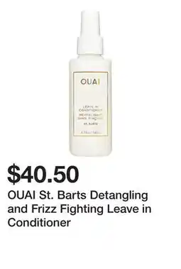 Sephora OUAI St. Barts Detangling and Frizz Fighting Leave in Conditioner offer