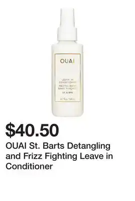 Sephora OUAI St. Barts Detangling and Frizz Fighting Leave in Conditioner offer