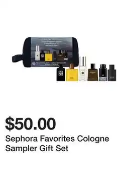 Sephora Sephora Favorites Cologne Sampler Gift Set offer