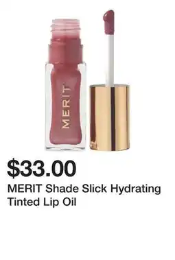 Sephora MERIT Shade Slick Hydrating Tinted Lip Oil offer