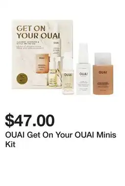 Sephora OUAI Get On Your OUAI Minis Kit offer
