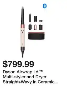 Sephora Dyson Airwrap i.d. Multi-styler and Dryer Straight+Wavy in Ceramic Pink offer