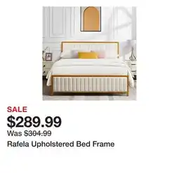 Wayfair Rafela Upholstered Bed Frame offer