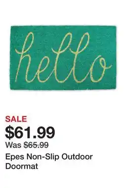 Wayfair Epes Non-Slip Outdoor Doormat offer