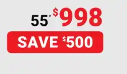 Visions Electronics Hisense 55 4K QLED offer