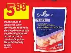 Maxi Seaquest Pacific White Shrimp offer