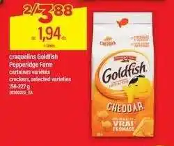 Maxi CRAQUELINS GOLDFISH PEPPERIDGE FARM offer