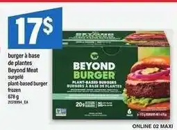 Maxi Beyond Meat offer