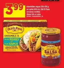 Maxi Old El Paso ensemble-repas ou salsa offer