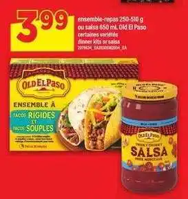 Maxi Old El Paso ensemble-repas ou salsa offer