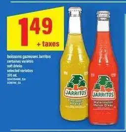 Maxi JARRITOS Soft Drinks offer