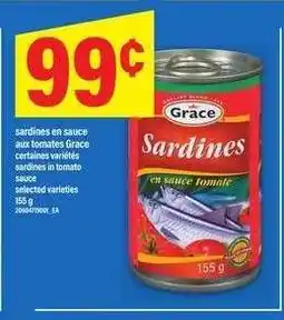 Maxi Grace Sardines offer