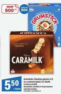 Maxi Drumsticks, friandises glacées offer