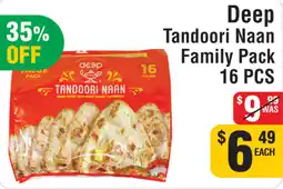 Iqbal Foods Deep Tandoori Naan Family Pack offer