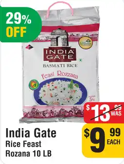 Iqbal Foods India Gate Rice Feast Rozana offer