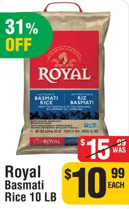 Iqbal Foods Royal Basmati Rice offer