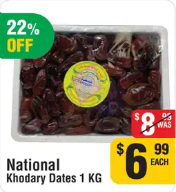 Iqbal Foods National Khodary Dates offer