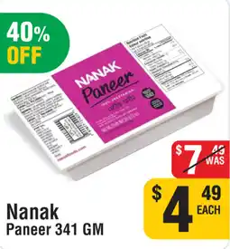Iqbal Foods NANAK Paneer offer