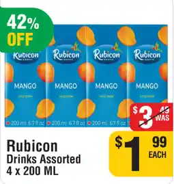 Iqbal Foods Rubicon Drinks Assorted offer