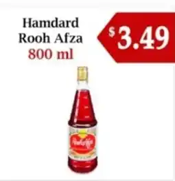 Atiya's Fresh Farm Hamdard Rooh Afza offer