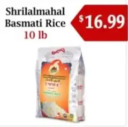 Atiya's Fresh Farm Shrilalmahal Basmati Rice offer