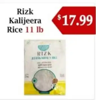 Atiya's Fresh Farm Rizk Kalijeera Rice offer