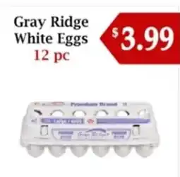 Atiya's Fresh Farm Gray Ridge White Eggs offer