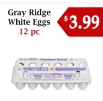Atiya's Fresh Farm Gray Ridge White Eggs offer