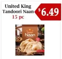 Atiya's Fresh Farm United King Tandoori Naan offer