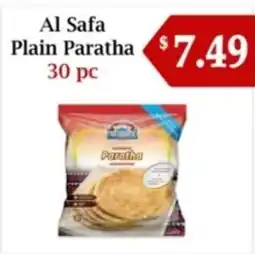 Atiya's Fresh Farm Al Safa Plain Paratha offer