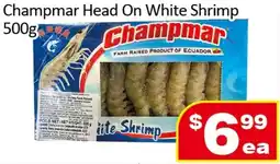 Jian Hing Supermarket Champmar Head On White Shrimp offer