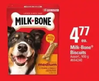 Giant Tiger Milk-Bone Biscuits offer