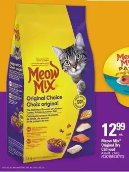 Giant Tiger Meow Mix Original Dry Cat Food offer