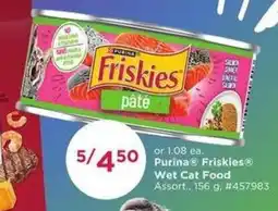 Giant Tiger Purina Friskies Wet Cat Food offer
