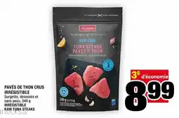 Super C Irresistibles raw tuna steaks offer