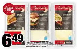 Super C Irrésistible sliced cheese offer