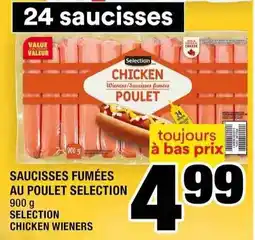 Super C Selection chicken wieners offer