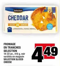 Super C Selection sliced cheese offer