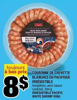 Super C Irresistible pacific white shrimp ring offer