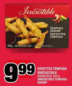 Super C Irresistible tempura shrimp offer