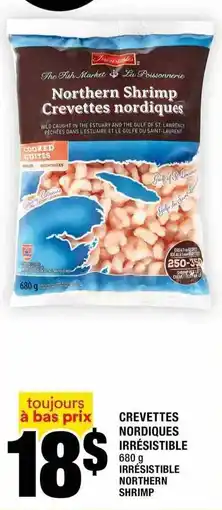 Super C Irrésistible northern shrimp offer