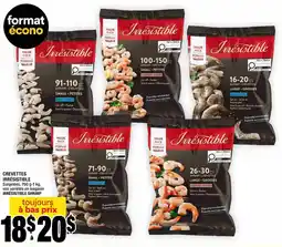 Super C Irresistible shrimp offer