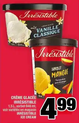 Super C Irresistible ice cream offer