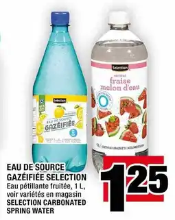 Super C Selection carbonated spring water offer