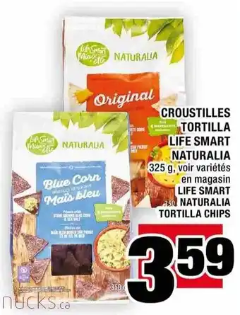 Super C Life smart naturalia tortilla chips offer