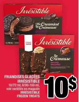 Super C Irresistible frozen treats offer