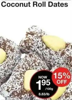 Bulk Barn Coconut Roll Dates offer