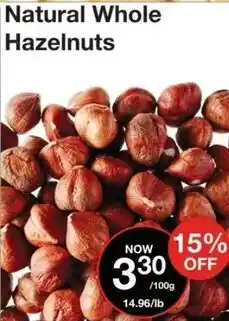 Bulk Barn Natural Whole Hazelnuts offer