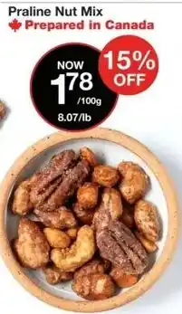 Bulk Barn Praline Nut Mix offer
